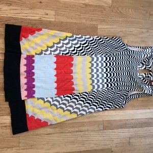 Missoni orange label summer dress